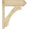 Ekena Millwork Imperial Rough Sawn Arts and Crafts Outlooker, Douglas Fir, 8"W x 26"D x 30"H OUT08X26X30IMP03RDF - alternate 2